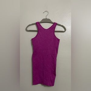 Lululemon Seamlessly Covered Tank Heathered Ultra Violet Tank Size 4